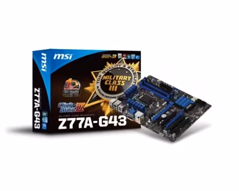 مادربرد ام اس آی Z77A-G43