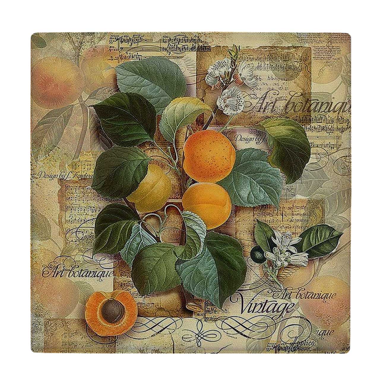  کاشی کارنیلا طرح زرد آلو کد wkk3130