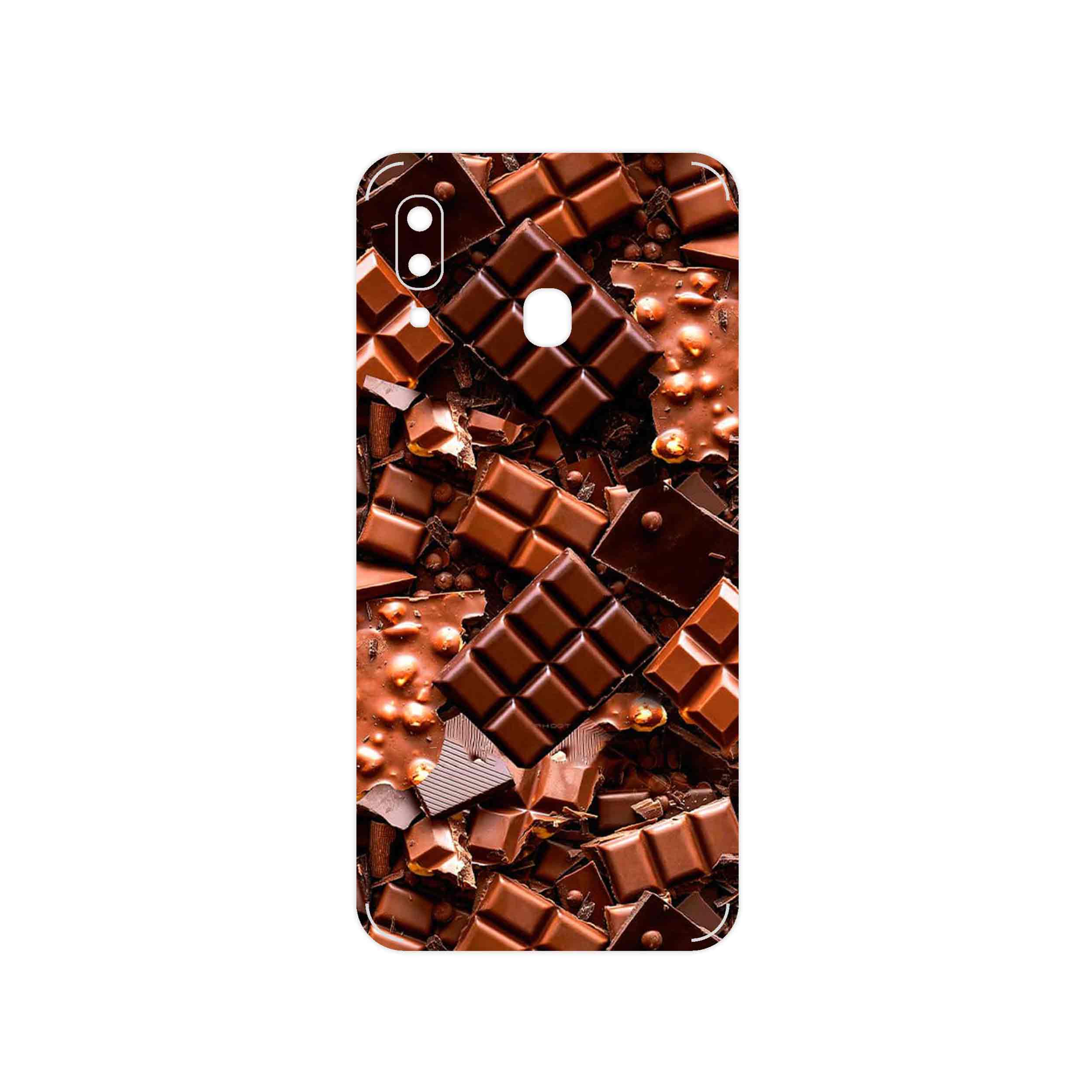 برچسب پوششی ماهوت مدل Chocolate مناسب برای گوشی موبایل سامسونگ Galaxy A20e