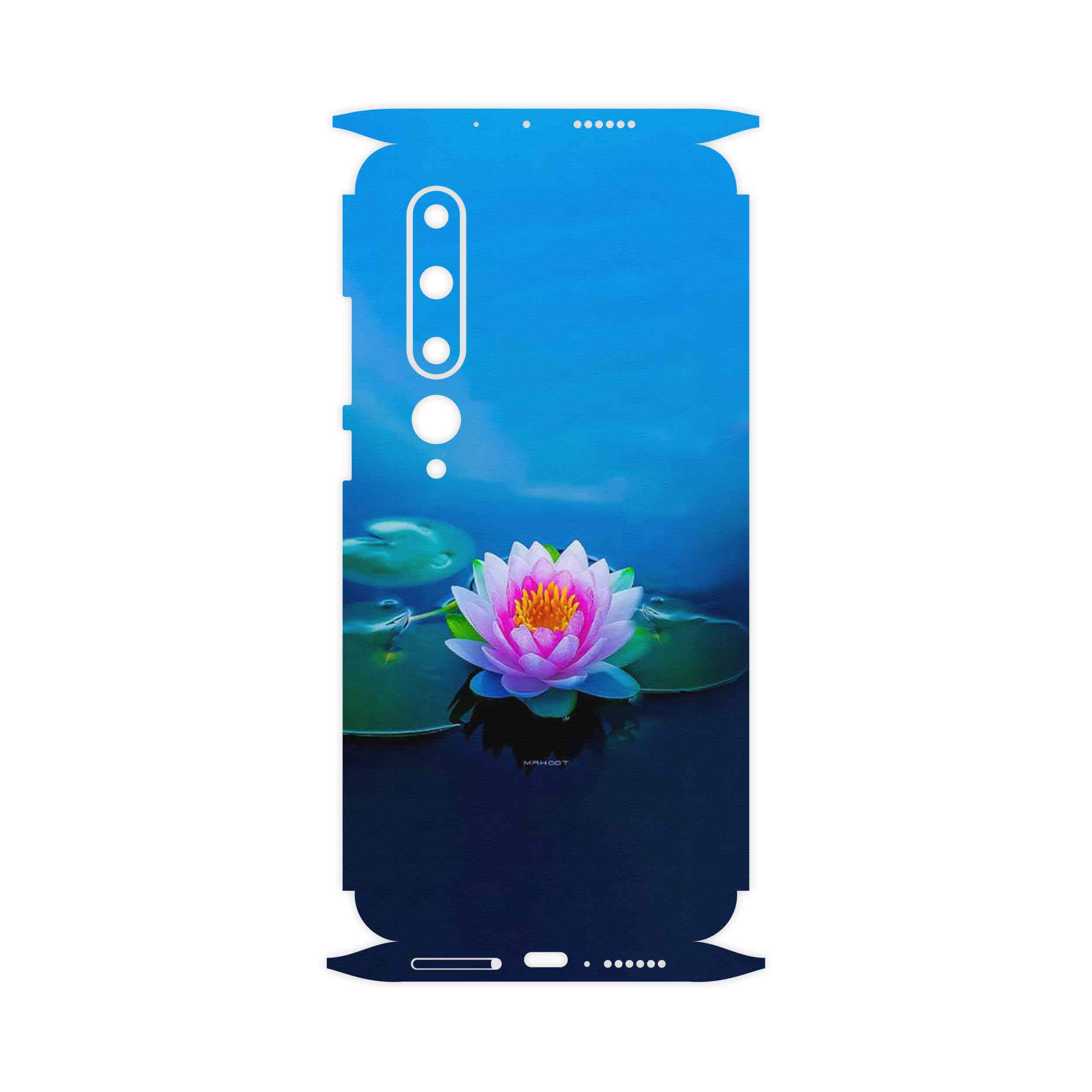 برچسب پوششی ماهوت مدل Lotus-FullSkin مناسب برای گوشی موبایل شیائومی Mi 10 5G