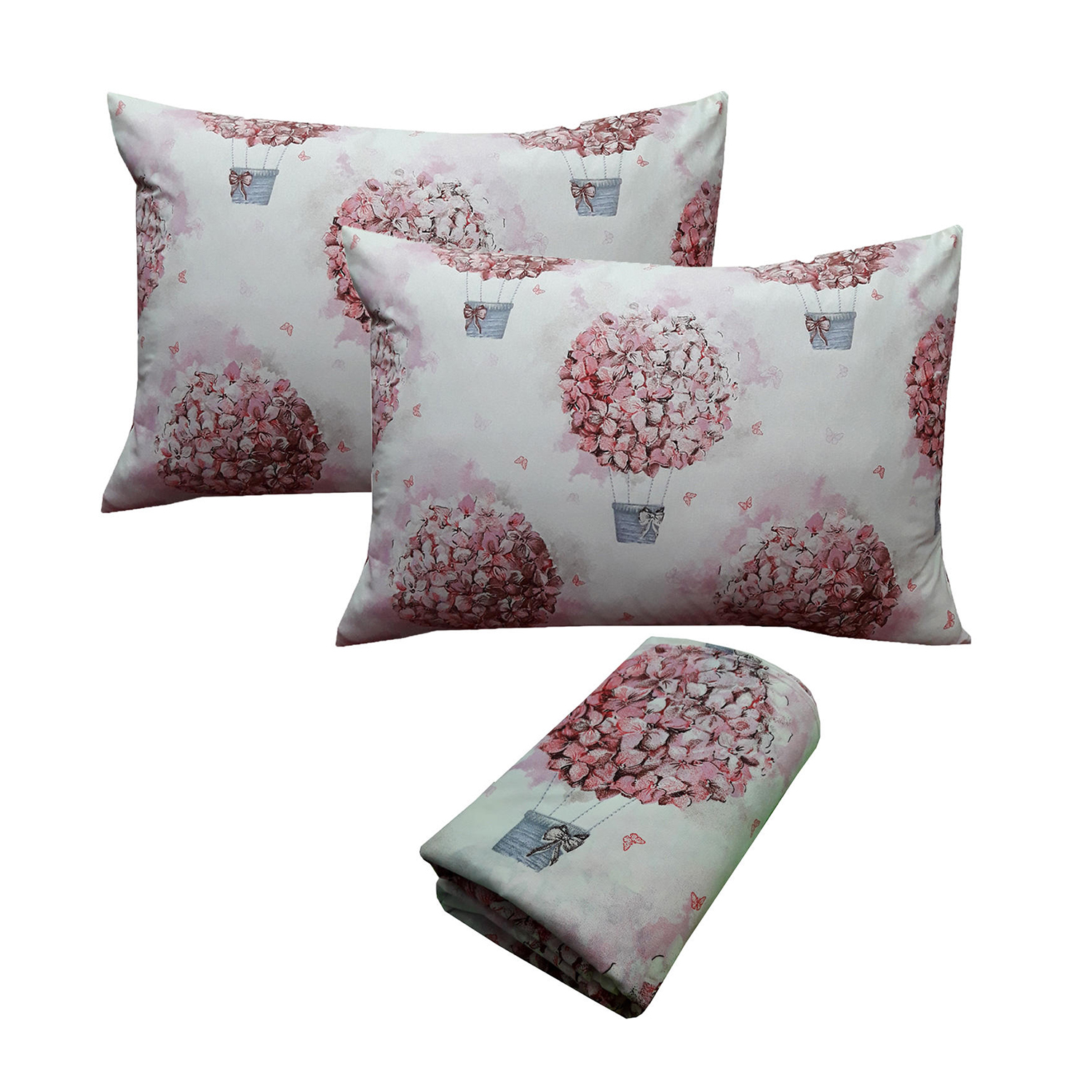 سرویس ملحفه طرح بالن دونفره سه تکه