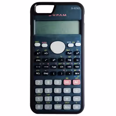 کاور طرح ماشین حساب کد 7484 مناسب برای گوشی موبایل اپل iphone 6 plus/6s plus