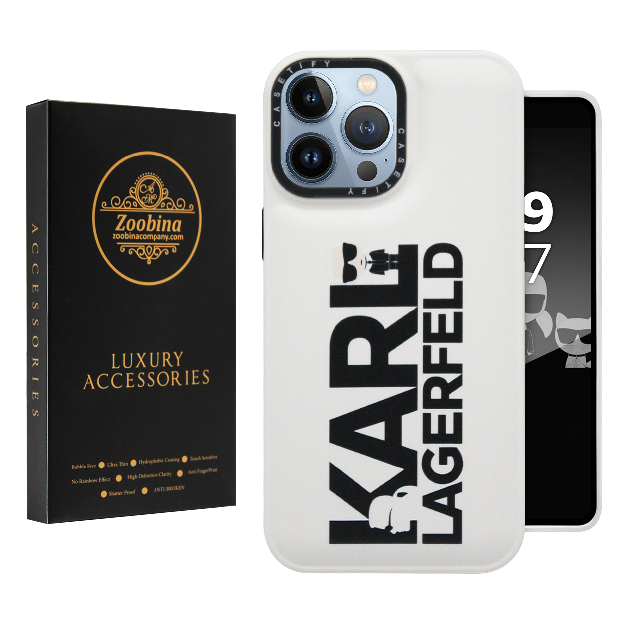 کاور مدل Lagerfeld مناسب برای گوشی موبایل اپل iPhone 12 Pro Max