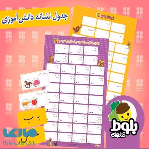 جدول نشانه دانش آموزی فرای علم