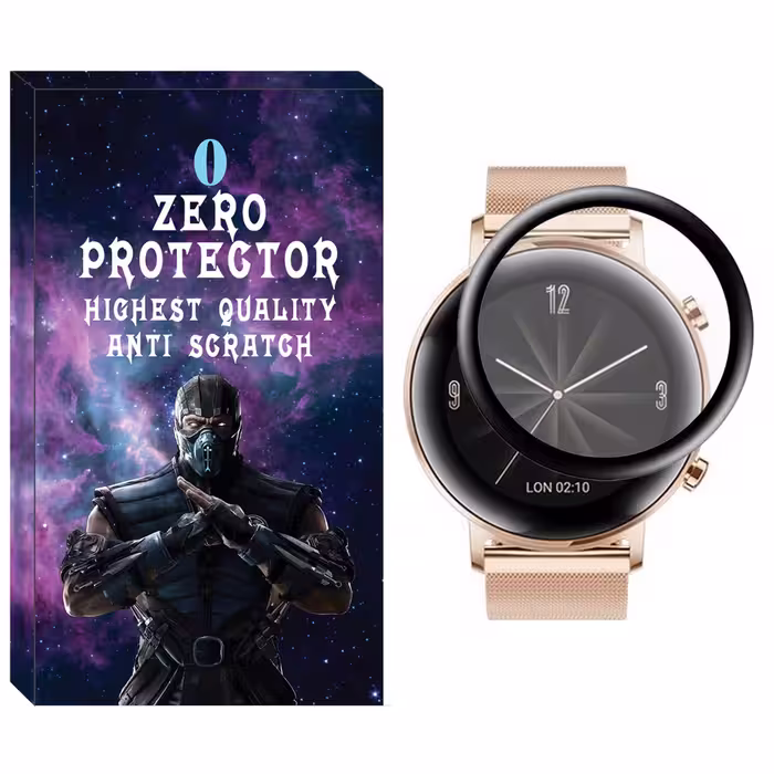 محافظ صفحه نمایش نانو زیرو مدل NZO مناسب برای ساعت هوشمند هوآوی Watch GT 2 42mm
