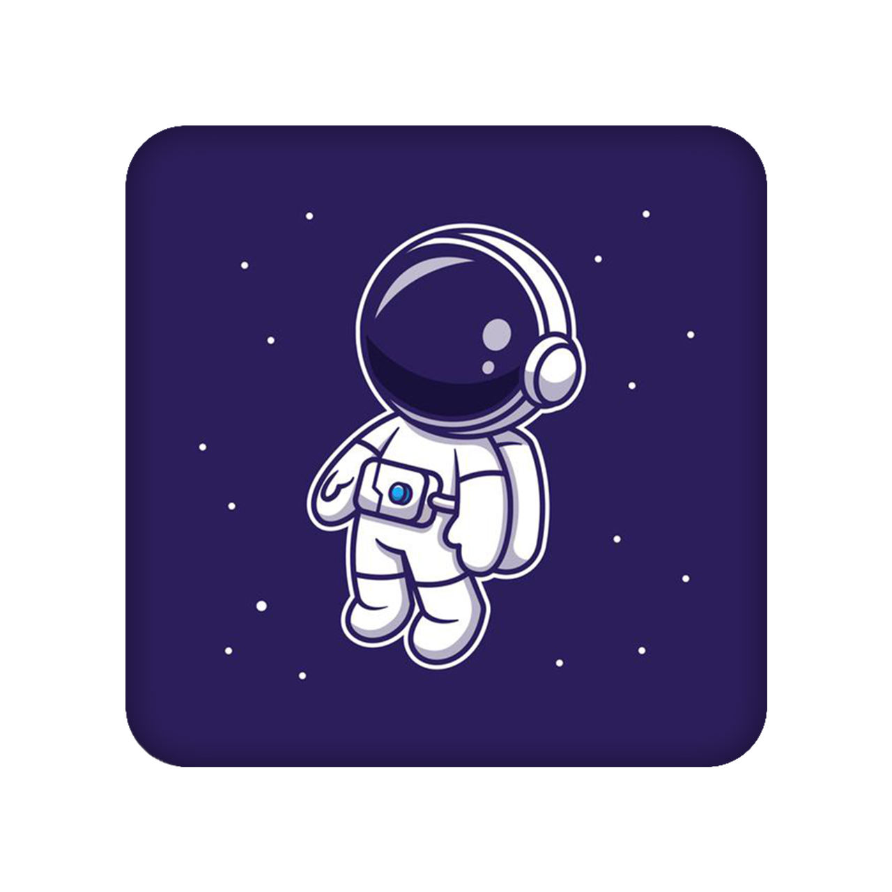 زیر لیوانی مدل فضانورد کد 1748