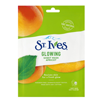 ماسک ورقه ای سینت ایوز St.Ives مدل Glowing حاوی زردآلو