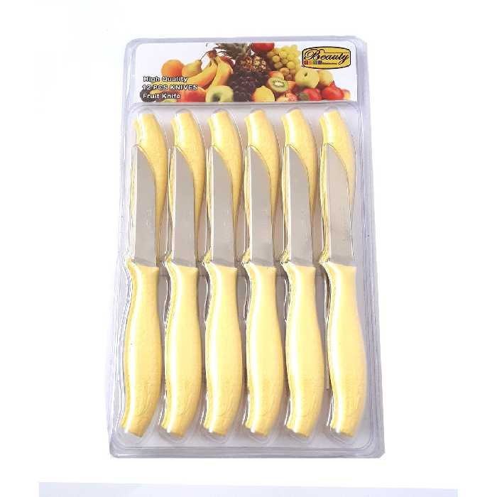 کارد میوه خوری بیوتی مدل VB-50 مجموعه 12 عددی