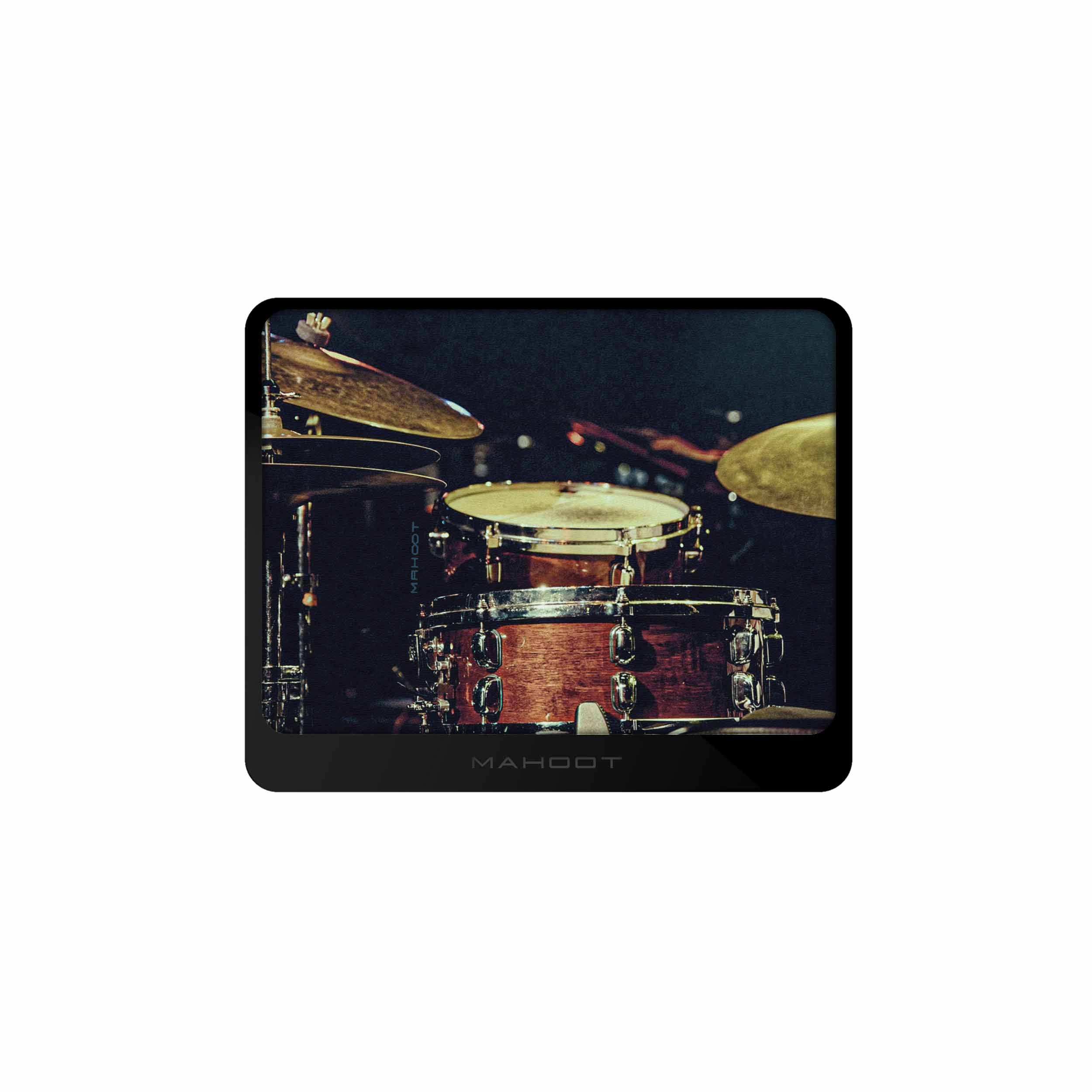 زیر لیوانی ماهوت مدل Drum-Kit