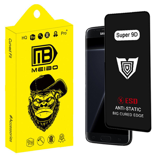 محافظ صفحه نمایش میبو مدل Super 9D مناسب برای گوشی موبایل سامسونگ Galaxy S7 | کالا برتری
