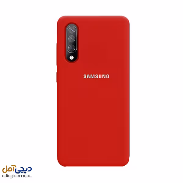 کاور سیلیکونی قرمز سامسونگ Galaxy A50-دیجی آمل