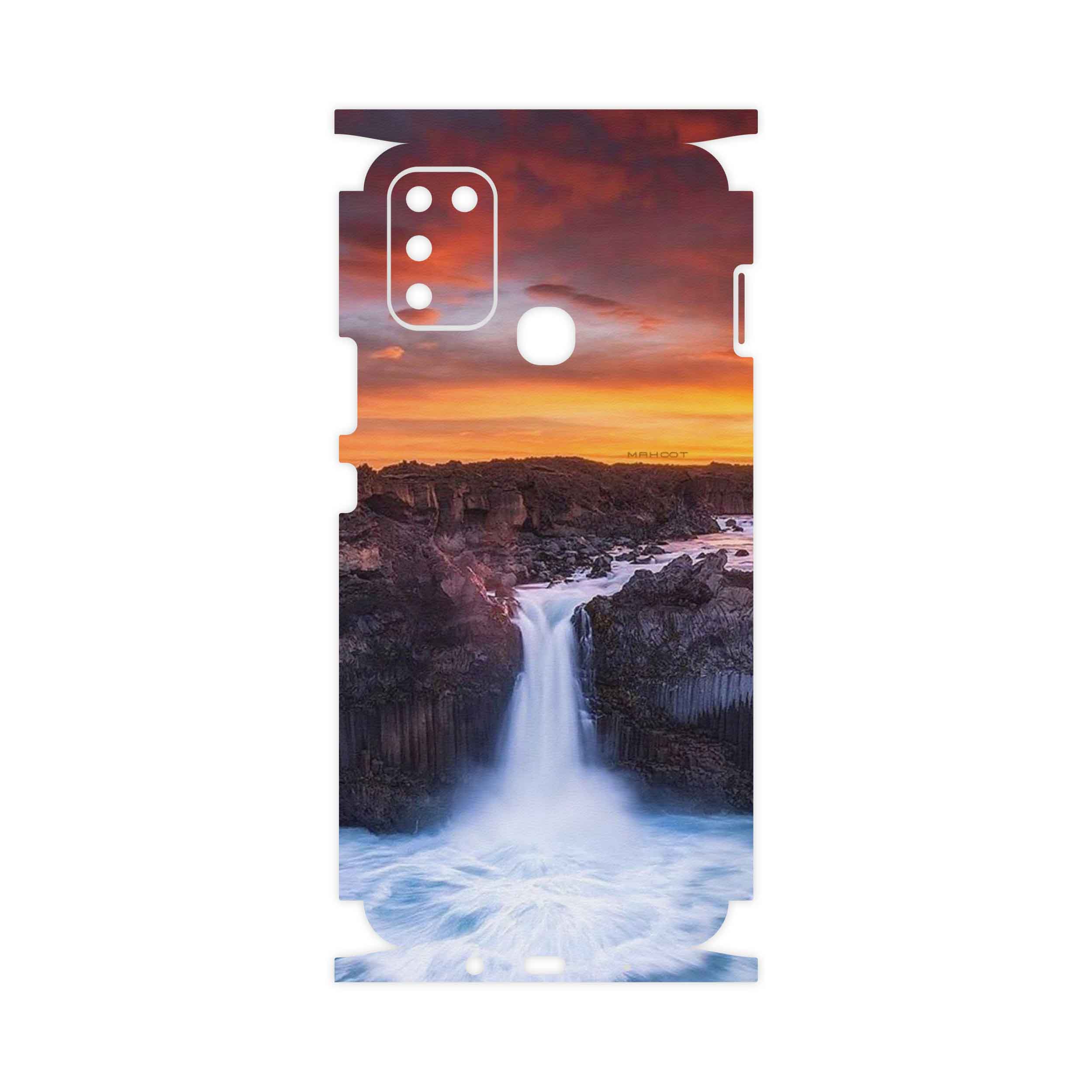 برچسب پوششی ماهوت مدل Waterfall-FullSkin مناسب برای گوشی موبایل اینفینیکس Hot 11 Play