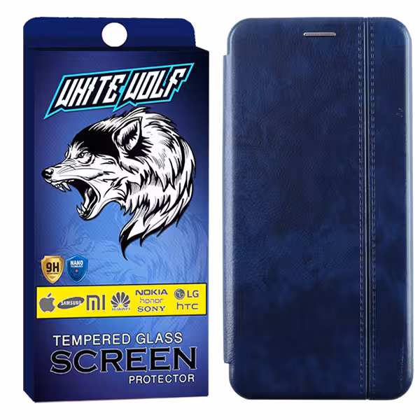 کیف کلاسوری وایت ولف مدل 01-WKF مناسب برای گوشی موبایل هوآوی Y9 Prime 2019