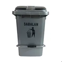 سطل زباله سبلان مدل پدالی کد 40