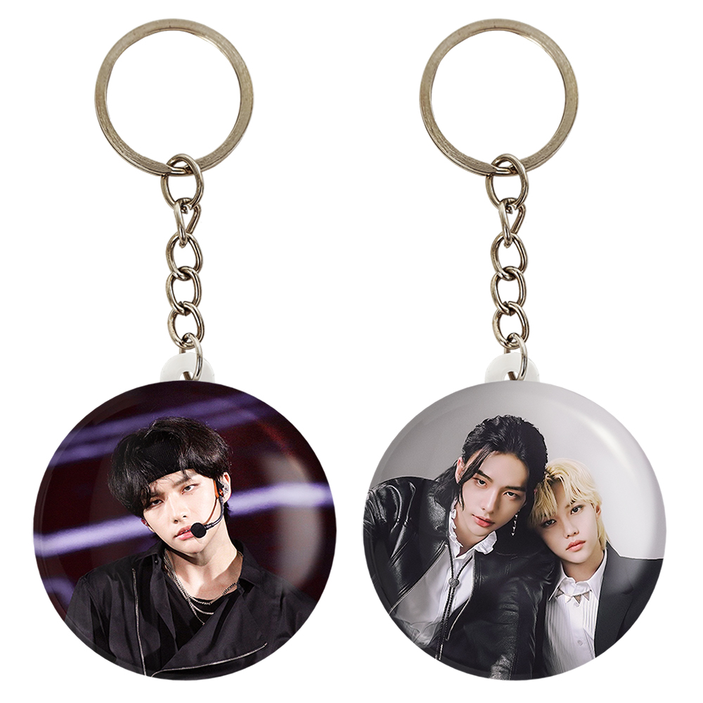 جاکلیدی خندالو مدل هیونجین و فلیکس گروه استری کیدز Stray Kids کد 1186611868 مجموعه 2 عددی