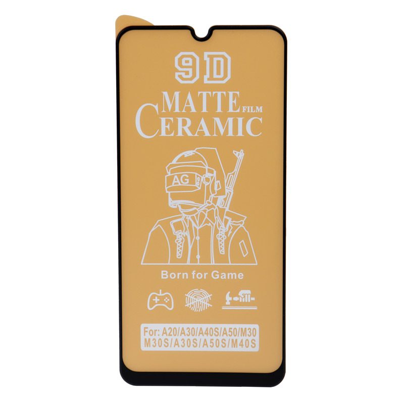 گلس محافظ صفحه نمایش سرامیکی مات سامسونگ Galaxy M30