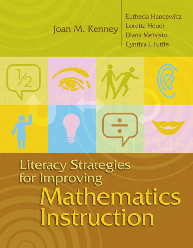 خرید و دانلود نسخه کامل کتاب Literacy Strategies for Improving Mathematics Instruction