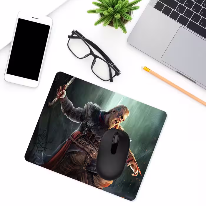 ماوس پد طرح Assassins Creed Valhalla مدل MP2349