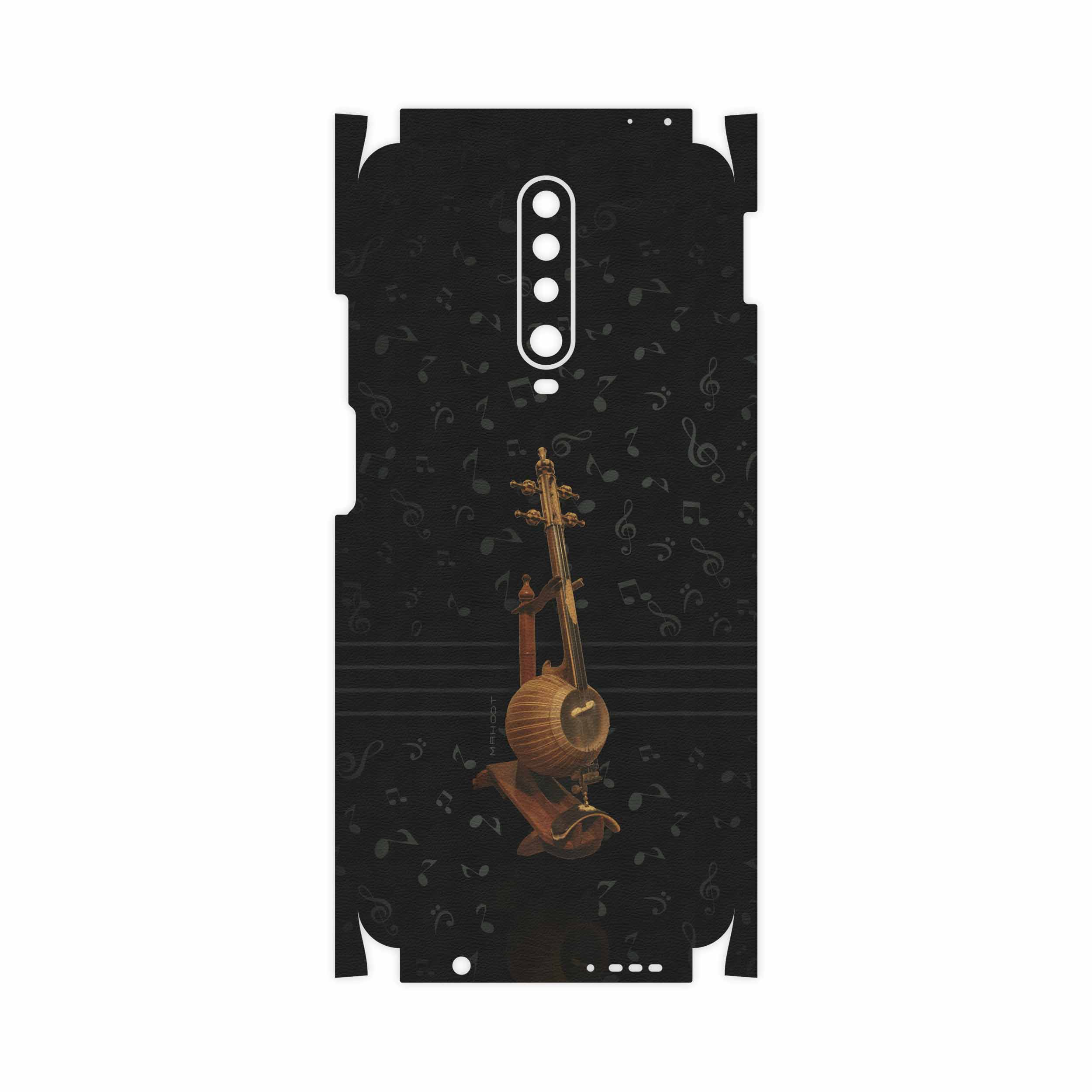 برچسب پوششی ماهوت مدل Persian Fiddle Instrument-FullSkin مناسب برای گوشی موبایل شیائومی Redmi K30