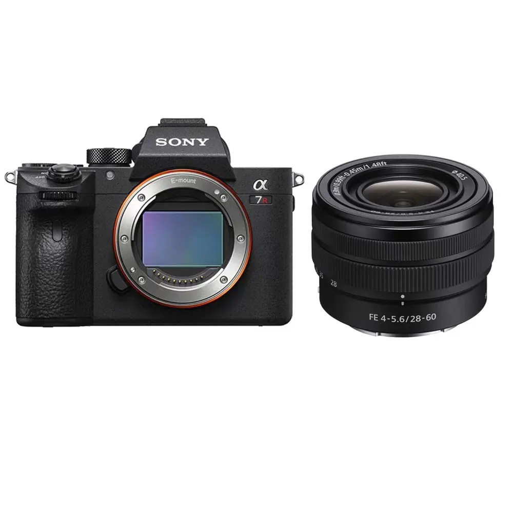 دوربین بدون آینه سونی A7R III   لنز 28-60mm f/4-5.6
