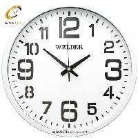 ساعت دیواری اورجینال ولدر PVC سفید| کد رفرنس 607