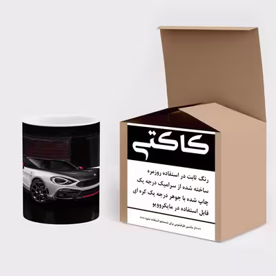 ماگ کاکتی طرح ماشین مدل mgs14098