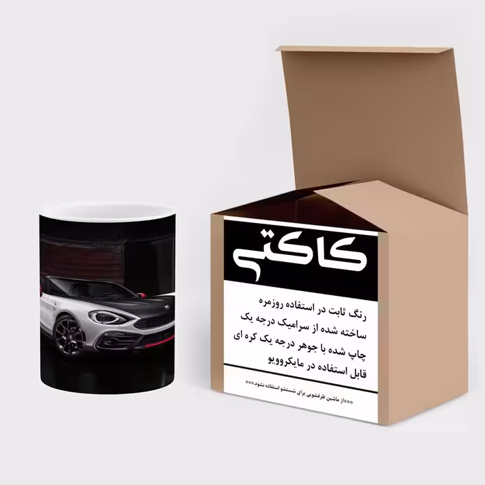 ماگ کاکتی طرح ماشین مدل mgs14098