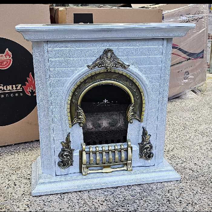 بخاری گازی 24 هزار سفید طلایی