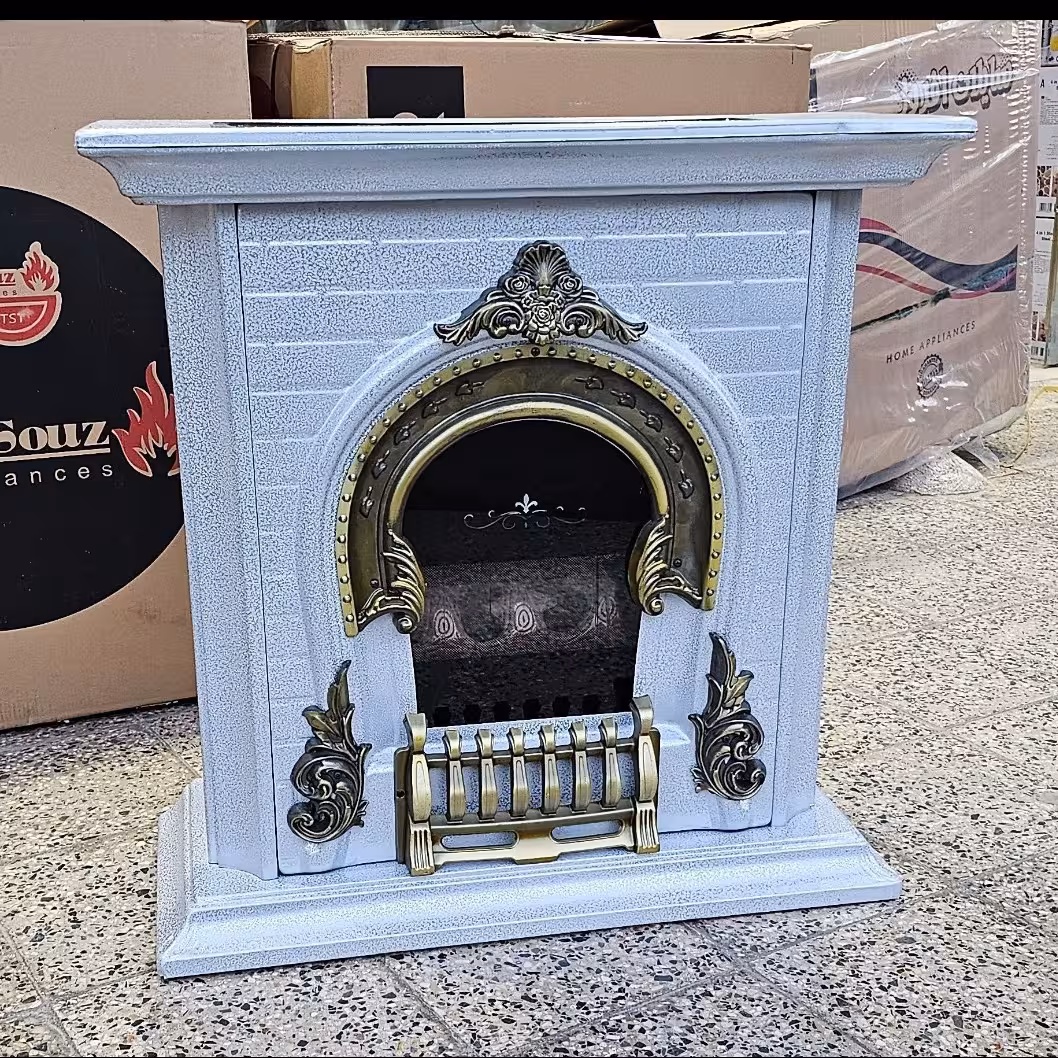 بخاری گازی 24 هزار سفید طلایی