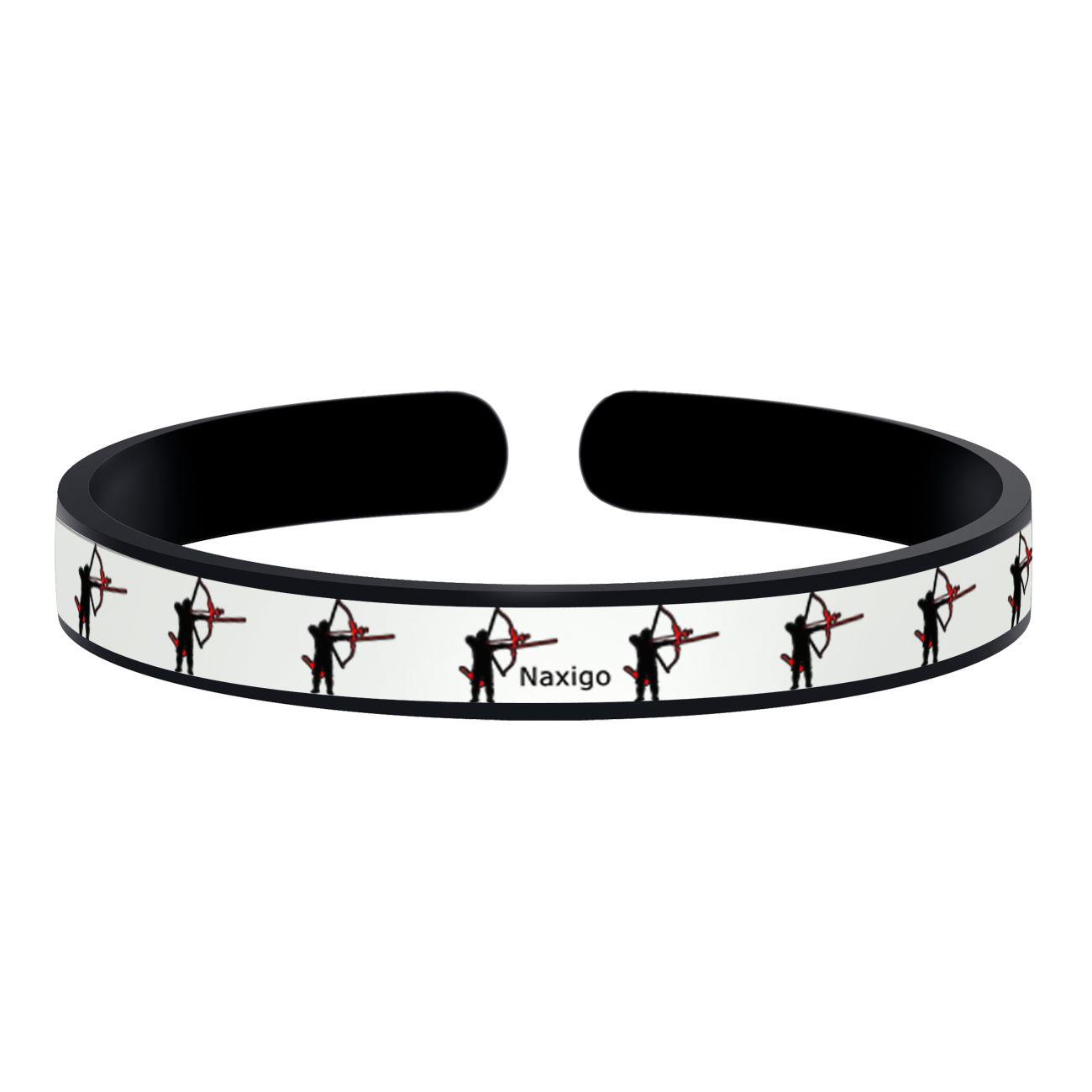 دستبند ناکسیگو طرح تیر اندازی با کمان مدل BR5422