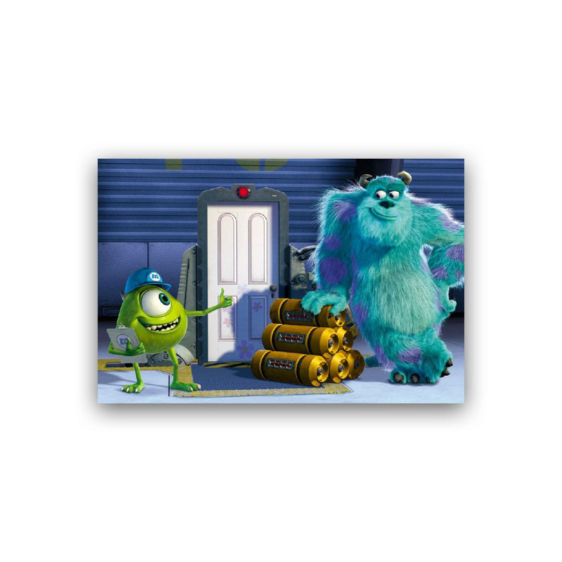 تابلو شاسی مدل شرکت هیولاها کد 10 | دنیای قاب