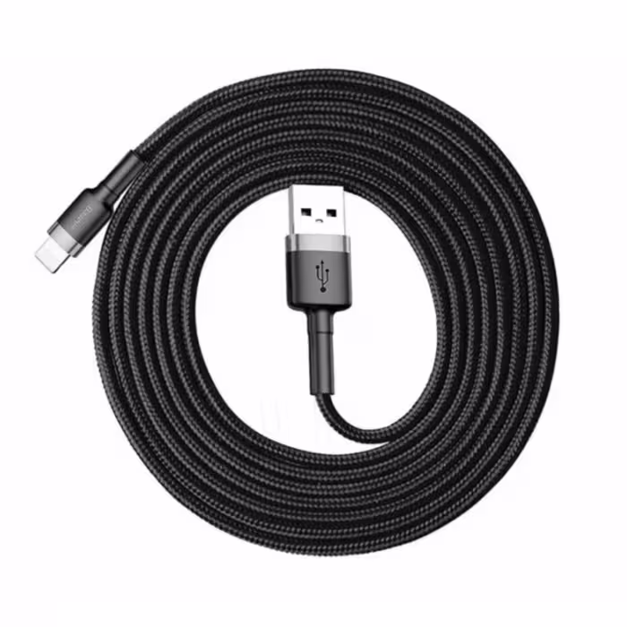 کابل تبدیل USB به لایتنینگ باسئوس مدل Cafule-Rg1 طول 3 متر 