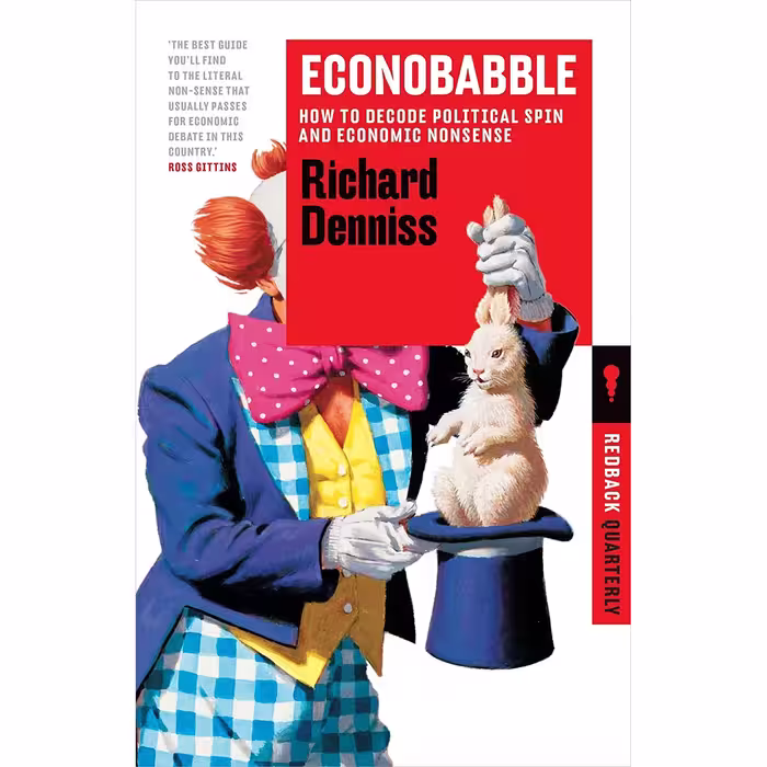 کتاب Econobabble اثر Richard Denniss انتشارات Black Inc. Redback