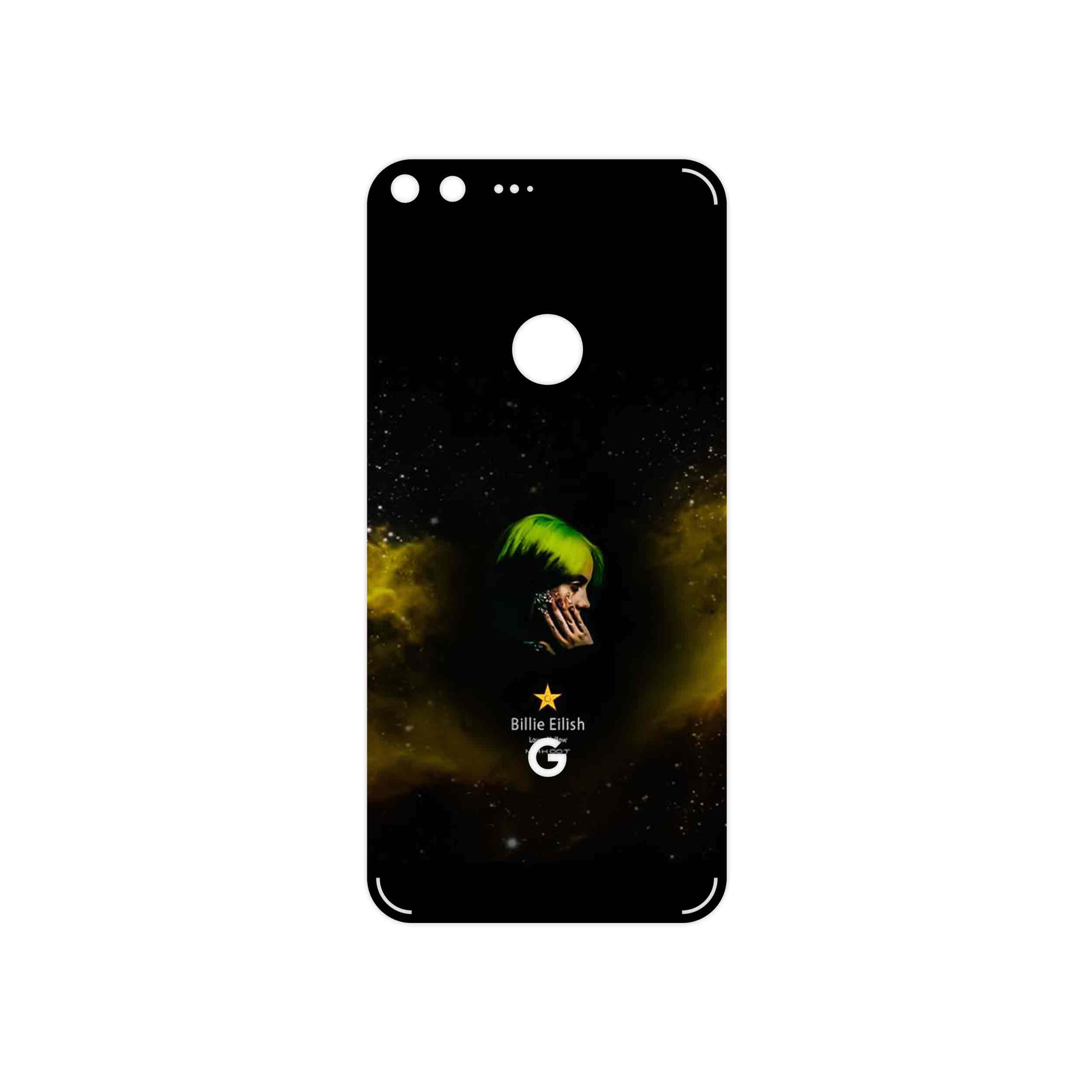 برچسب پوششی ماهوت مدل Billie Eilish مناسب برای گوشی موبایل گوگل Pixel