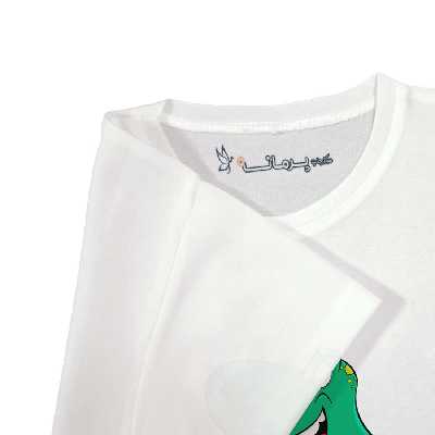 تی شرت بچگانه پرمانه طرح دایناسورهای بامزه کد pmt.5119