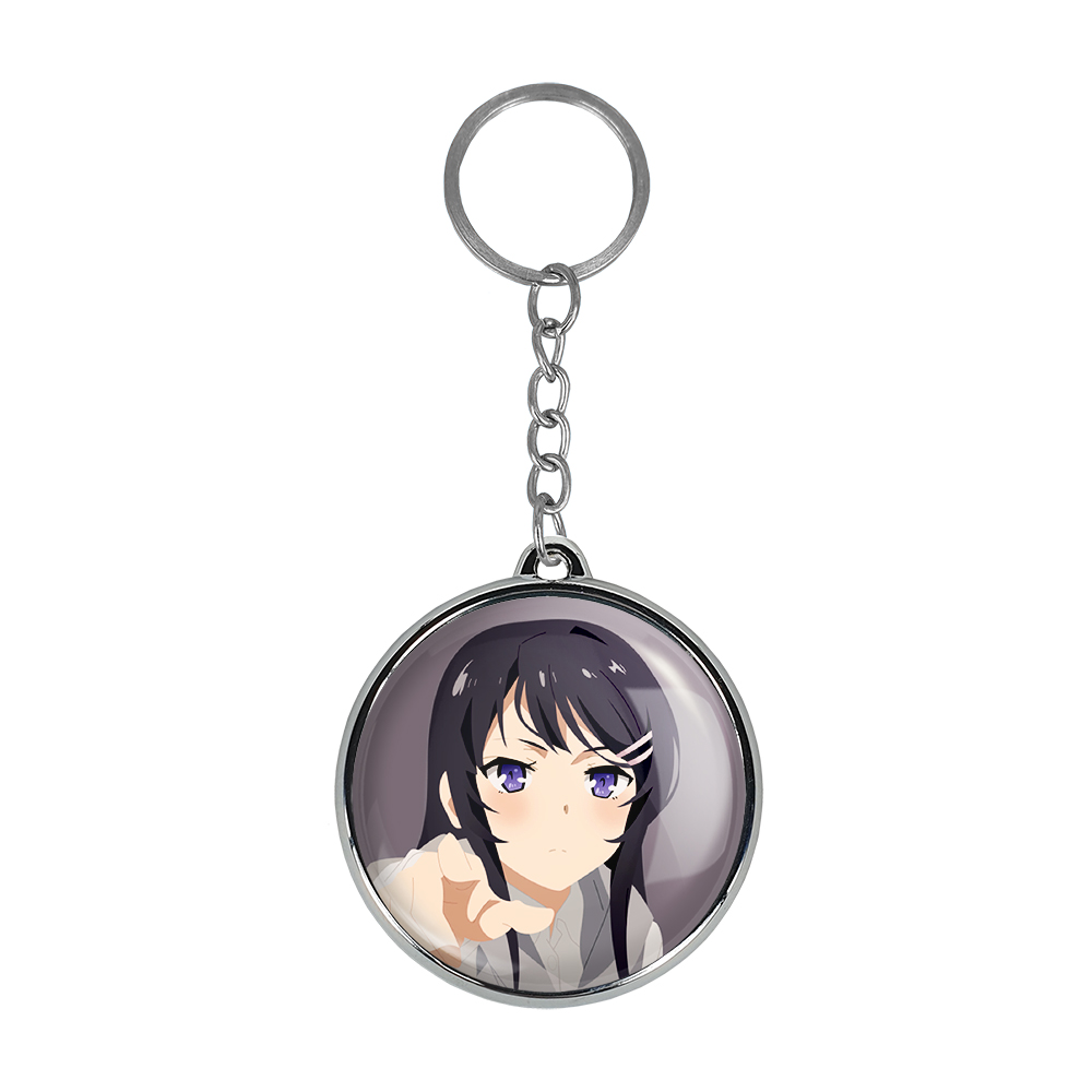 جاکلیدی خندالو طرح مای انیمه بانی گرل سنپای مدل دوطرفه کد 1643816433