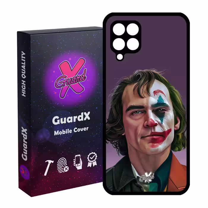 کاور گارد ایکس طرح Joker مدل Glass10083 مناسب برای گوشی موبایل سامسونگ Galaxy A12