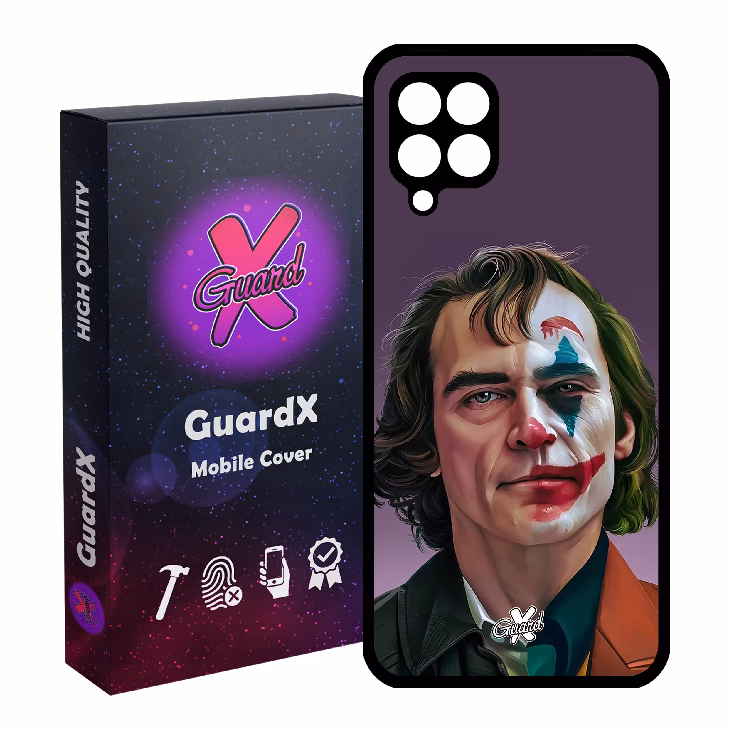 کاور گارد ایکس طرح Joker مدل Glass10083 مناسب برای گوشی موبایل سامسونگ Galaxy A12