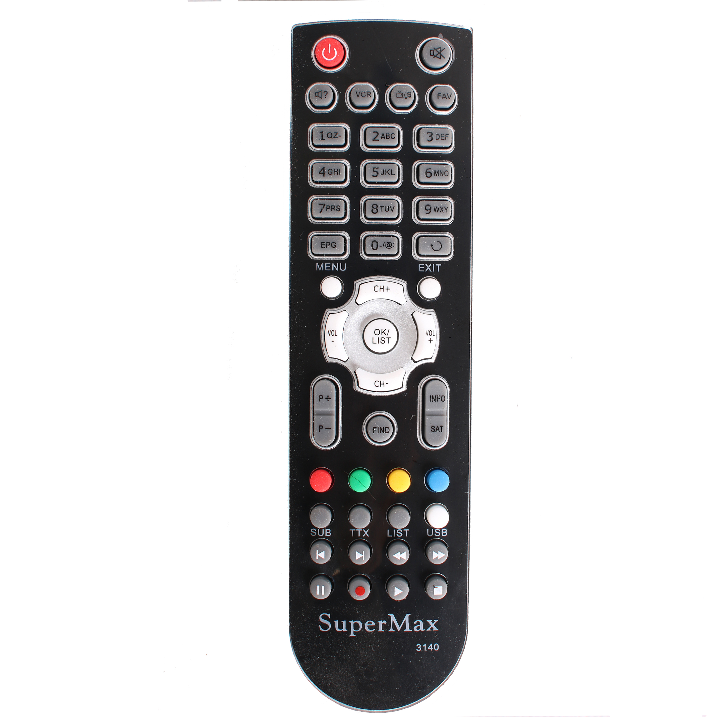 ریموت کنترل سوپرمکس مدل 3140