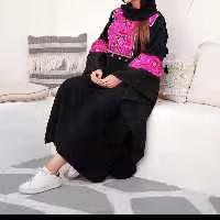 مانتو عبایی خاتون ابروبادی گلیمی