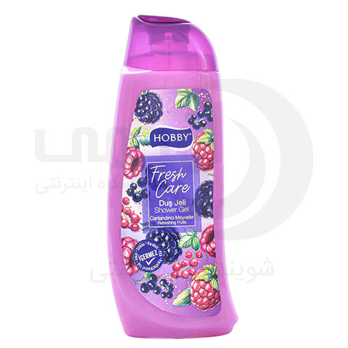 شامپو بدن هوبیHOBBYحاوی عصاره تمشک حجم 500 میل - فروشگاه اینترنتی افخمی