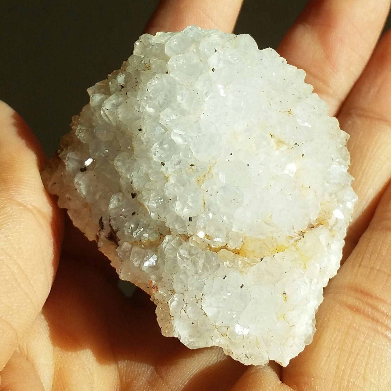 نمونه فوق کلکسیونی کوارتز پر  بلور محشر بسیااااار زیبا 100 در 100 طبیعی خارق العاده و تک
کد 9844