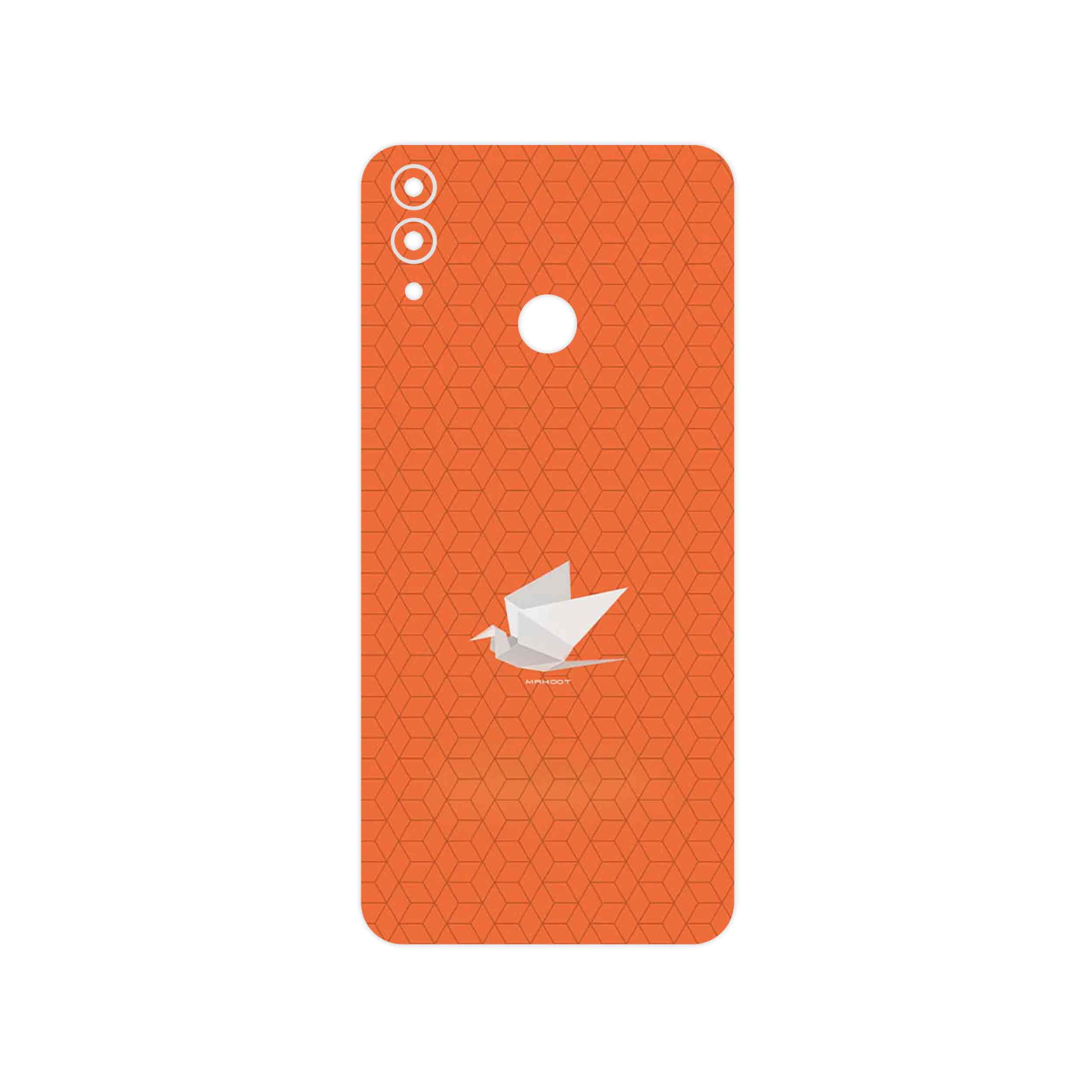 برچسب پوششی ماهوت مدل Minimalist origami bird مناسب برای گوشی موبایل آنر 8C