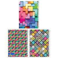 دفتر مشق 50 برگ یاس بهشت مدل یاقوت  بسته 3 عددی | چاوه