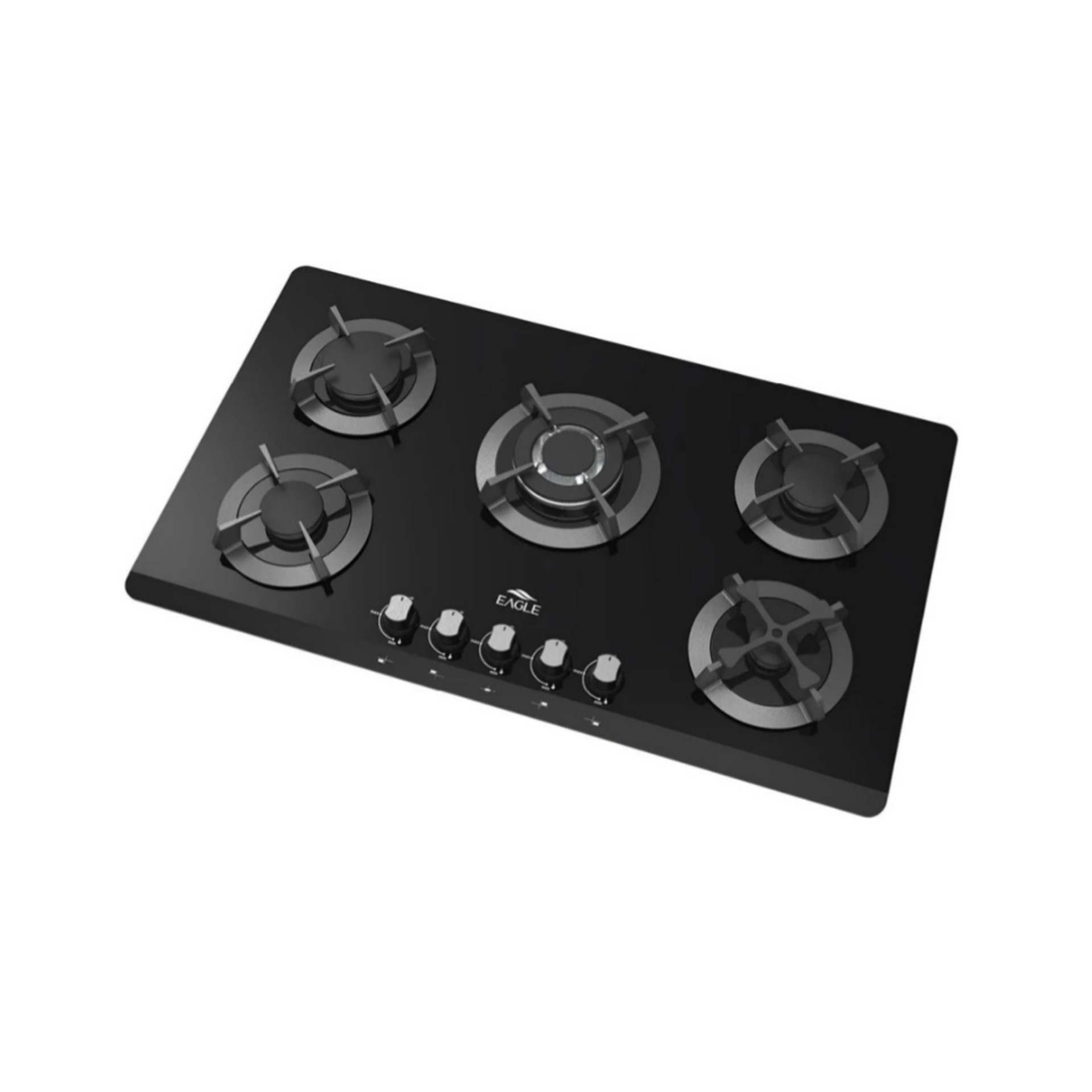 اجاق گاز شیشه ای ایگل مدل 102 با گریل های چدنی منحصر بفرد