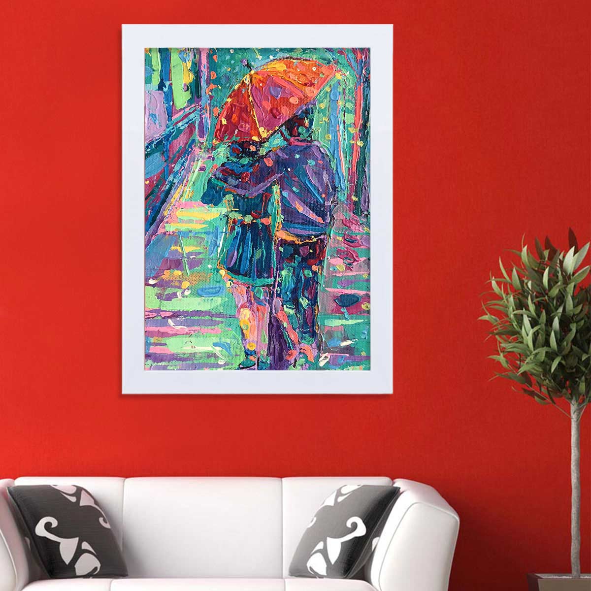 تابلو گالری استاربوی طرح عاشقانه مدل هنری HL274