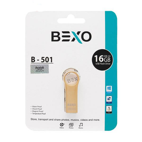 فلش مموری بکسو مدل B-501 ظرفیت 16 گیگابایت 