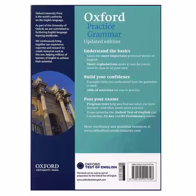 کتاب Oxford Practice Grammar Basic اثر Norman Coe انتشارات هدف نوین