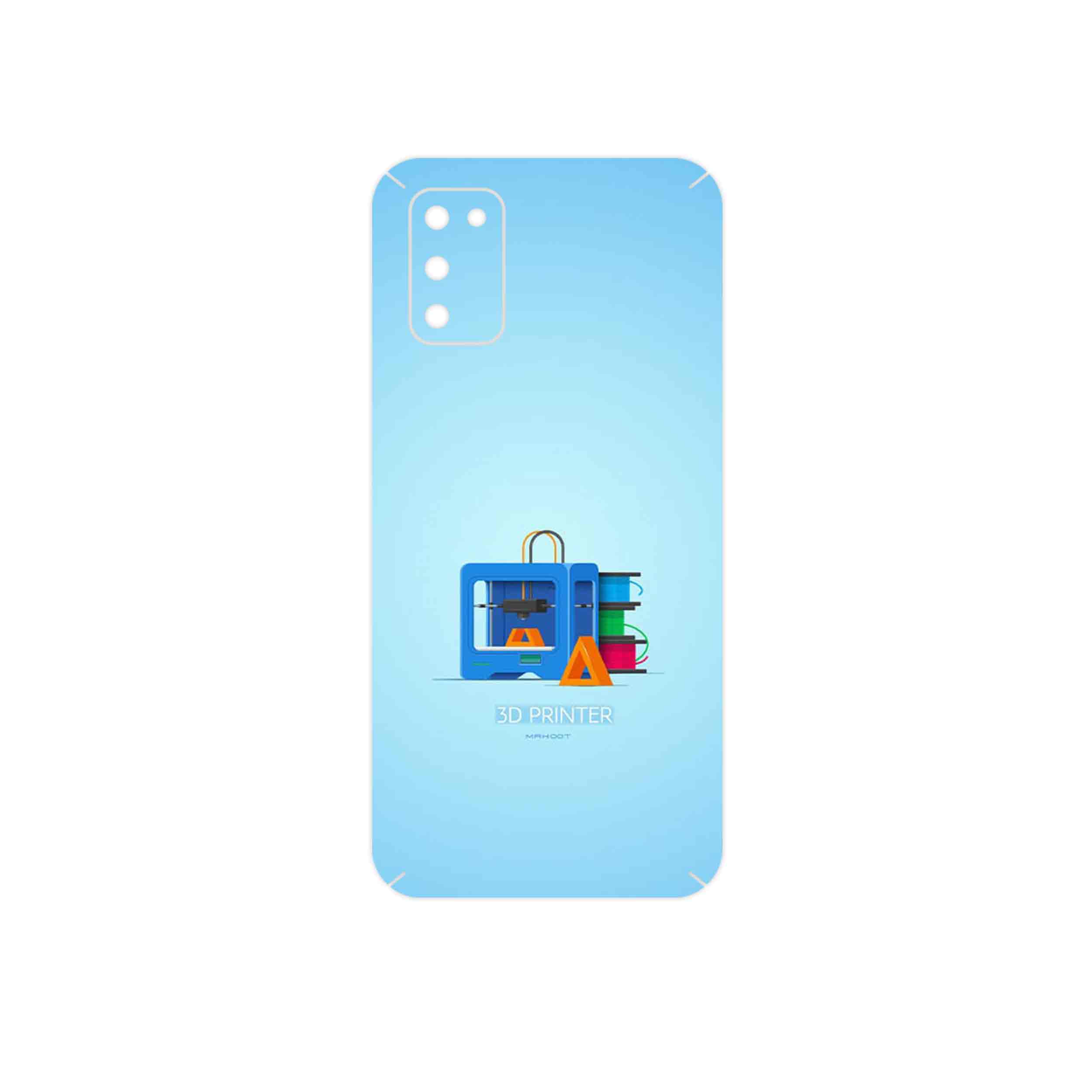 برچسب پوششی ماهوت مدل 3D Printer مناسب برای گوشی موبایل سامسونگ Galaxy A02S