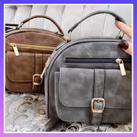 کیف نگار جنس چرم شسته شده سایز 24در 18 رنگ مشکی نسکافه ای طوسی